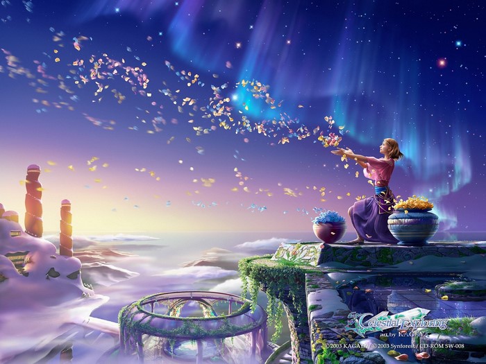 Celestial Exploring artwork by KAGAYA