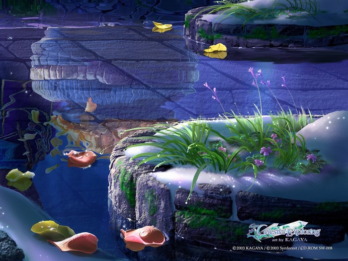 Celestial Exploring artwork by Kagaya 2003