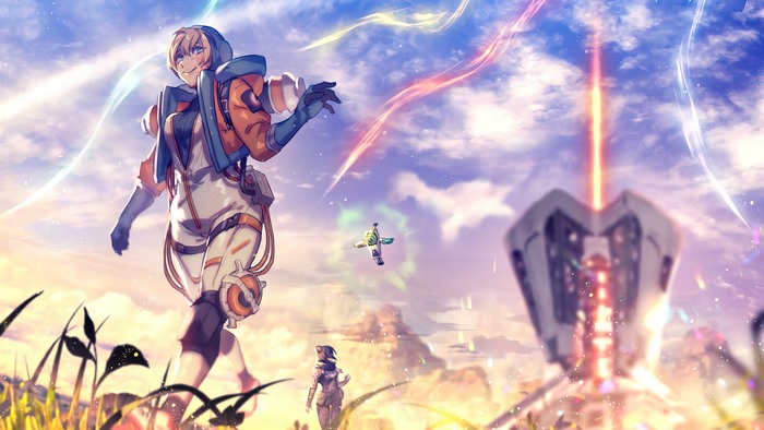 Wattson Apex Legends Anime Style