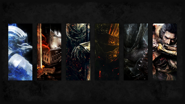 Dark Souls, Bloodborne, and Sekiro: Shadows Die Twice characters