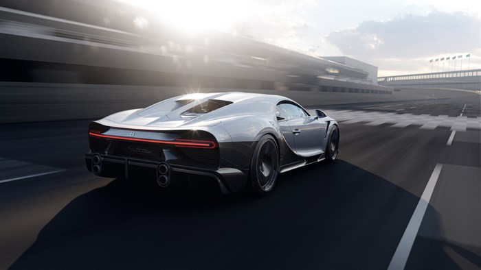 Bugatti Chiron Super Sport on Race Track