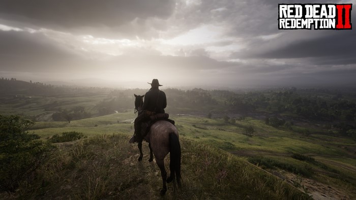 Red Dead Redemption 2 Cowboy on Horseback