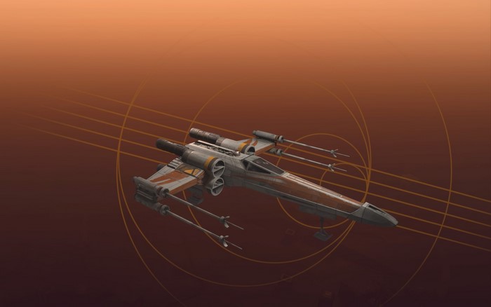 X-wing from Star Wars Squadrons