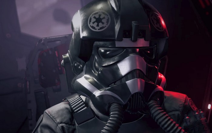 TIE Fighter Pilot from Star Wars: Squadrons