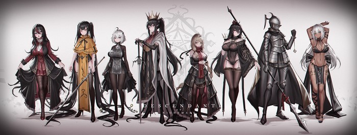 Descendant of Nightmare Characters