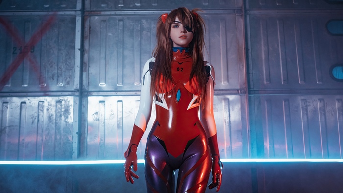 Asuka Langley Cosplay from Neon Genesis Evangelion