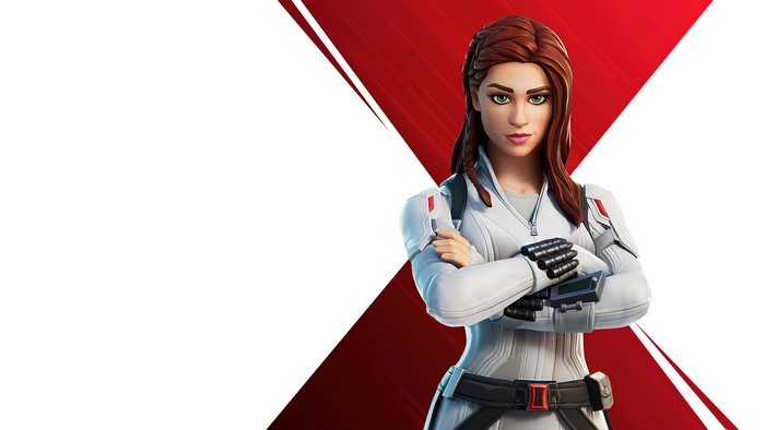 Fortnite Black Widow Marvel Comics