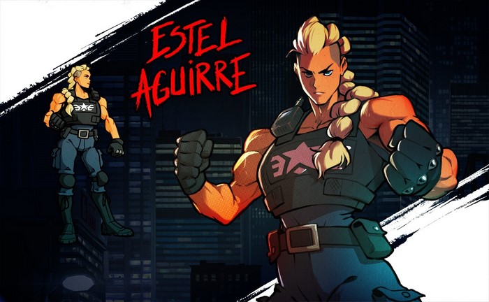 Estel Aguirre from Streets of Rage 4