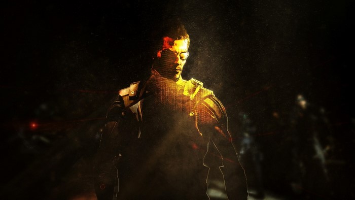 Adam Jensen from Deus Ex: Human Revolution