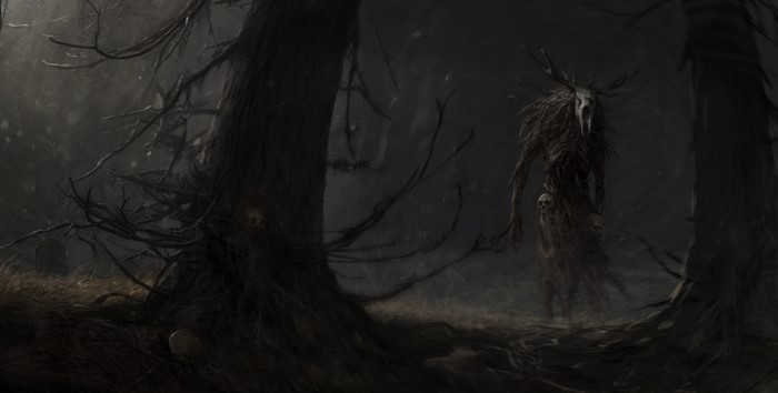 4K creature from The Witcher 3: Wild Hunt