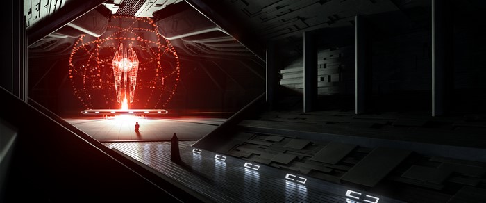 Star Forge (KOTOR) fan art with Darth Revan and Bastila Shan