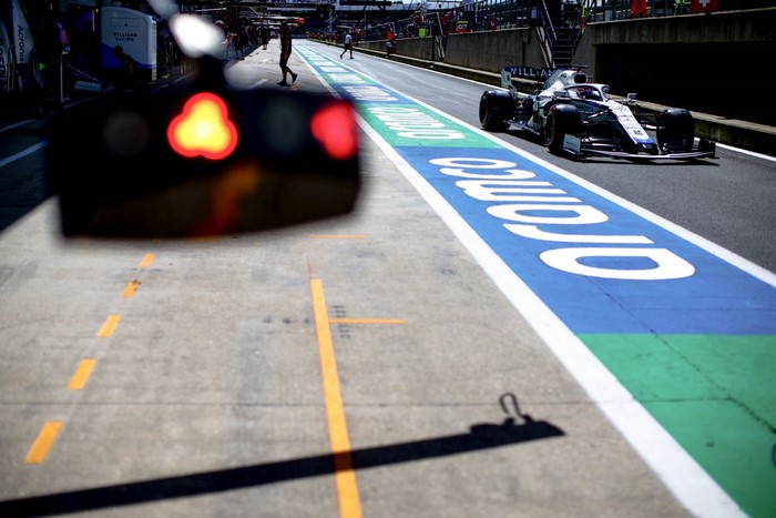 Williams Racing Formula 1 car on track