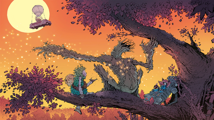 Fortnite Groot and Friends on a Tree