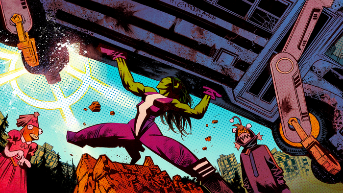 Fortnite Loading Screen: She-Hulk Carries the Team