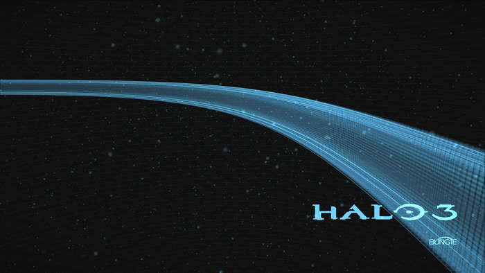 Halo 3 Loading Screen with Bungie Logo
