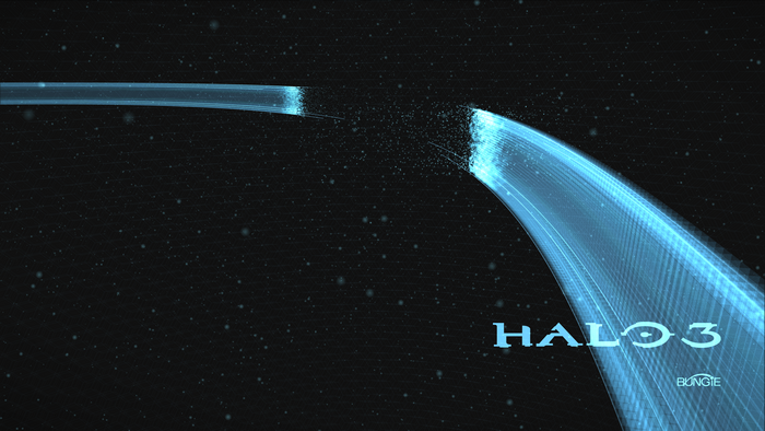 Halo 3 Loading Screen with Bungie Logo