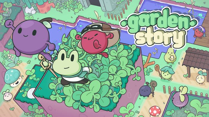 Garden Story Video Game Title Screen