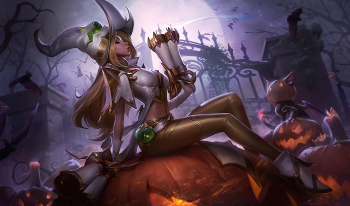 Miss Fortune from League of Legends Halloween Witch