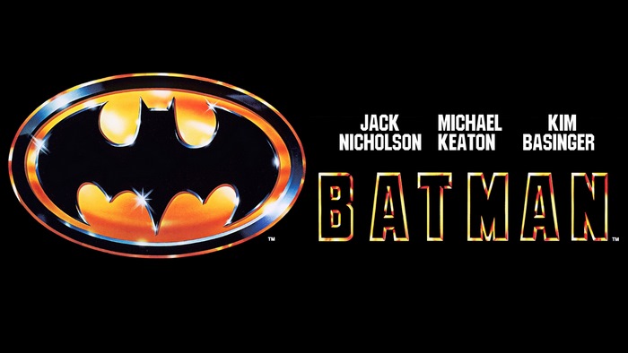 Batman Movie Logo with Cast