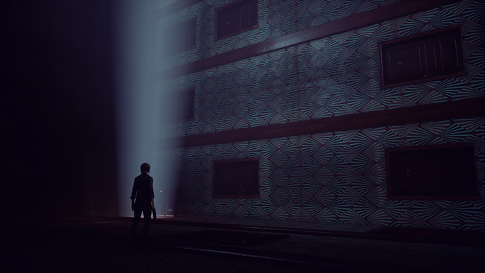 Jesse Faden in Ashtray Maze from Control