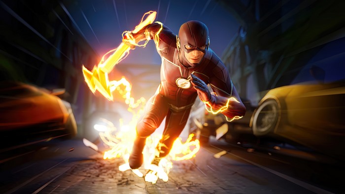 The Flash in Fortnite