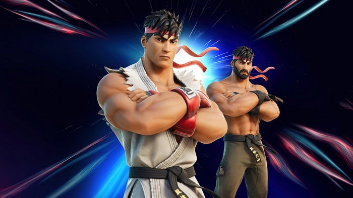 Fortnite x Street Fighter: Ryu and Ken Skins