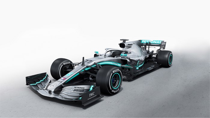 4K Mercedes F1 Formula 1 Car