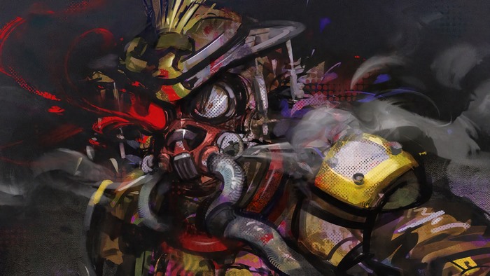 Bloodhound (Apex Legends) digital art
