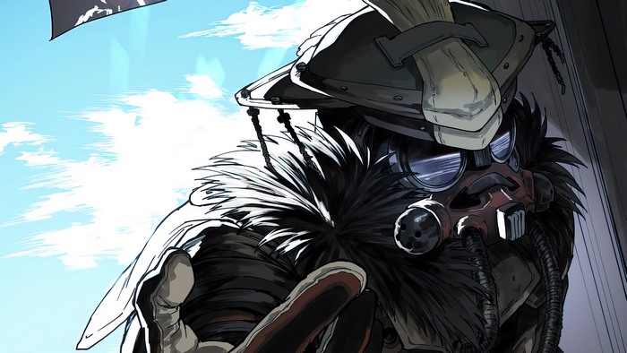 Bloodhound from Apex Legends