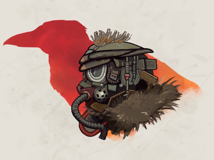 Bloodhound's Mask from Apex Legends