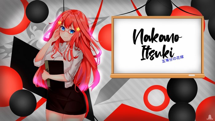 Nakano Itsuki from The Quintessential Quintuplets