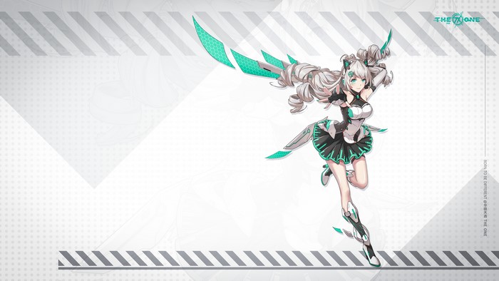 4K Anime Girl from The One by ASUS