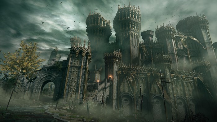 Elden Ring 4K Castle Scenery