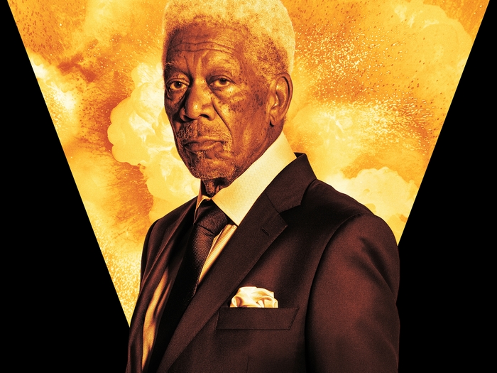 The Hitman's Wife's Bodyguard 4K starring Morgan Freeman