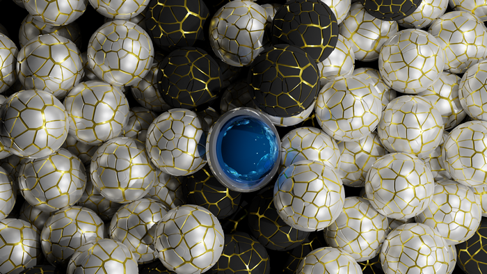 4K Kintsukuroi CGI Spheres