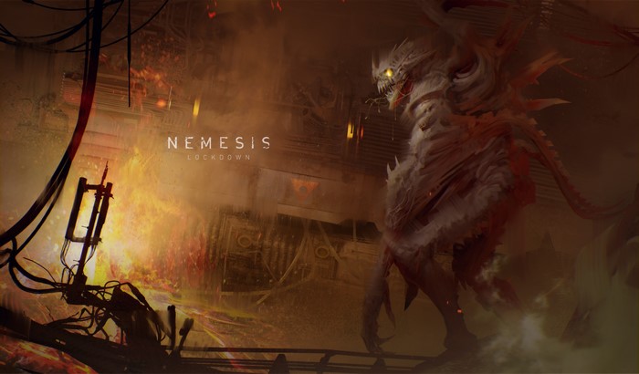 Nemesis Lockdown board game logo