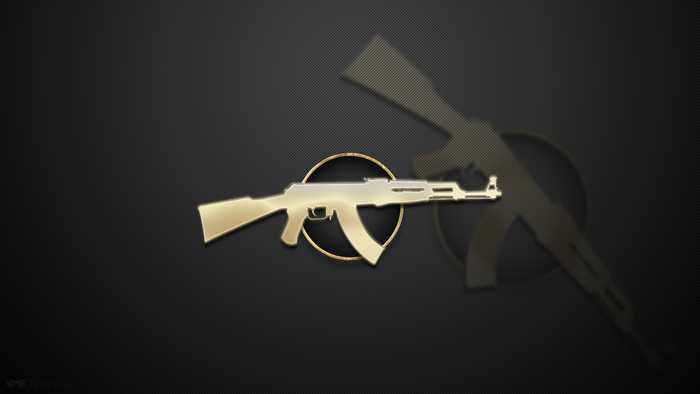 AK-74 rifle from Counter-Strike: Global Offensive