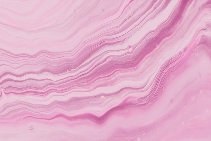 Abstract Pink Paint Swirls 4K