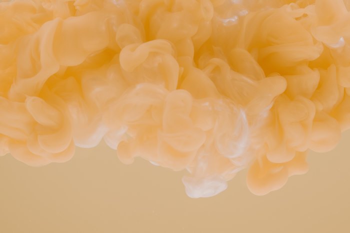 Abstract Peach Smoke Swirls 4K