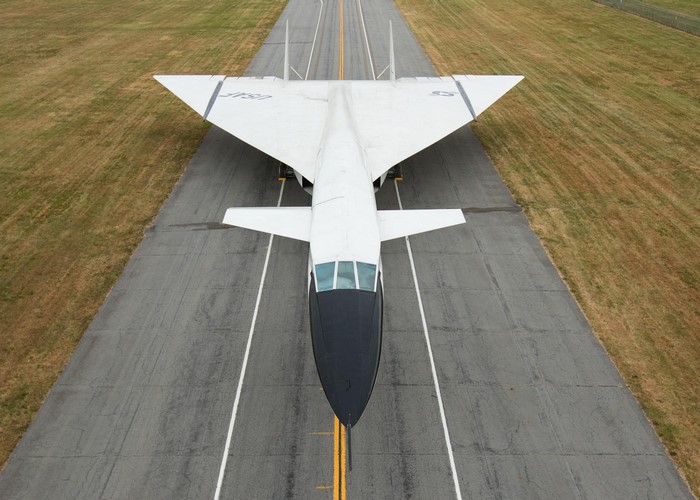 North American XB-70 Valkyrie on runway