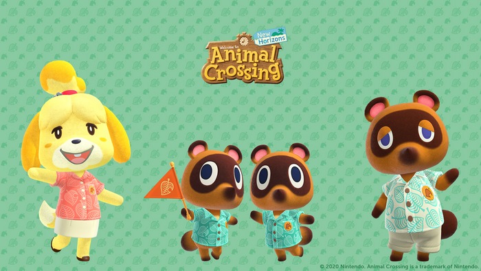 Animal Crossing New Horizons Isabelle and Tom Nook Characters