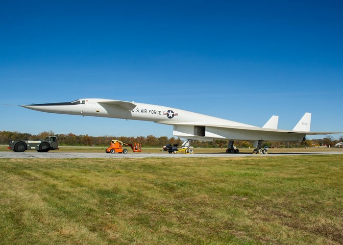 North American XB-70 Valkyrie Bomber on Tarmac