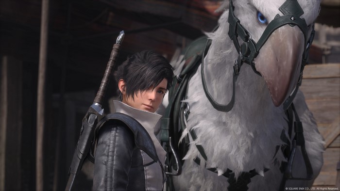 Clive and Phoenix from Final Fantasy XVI