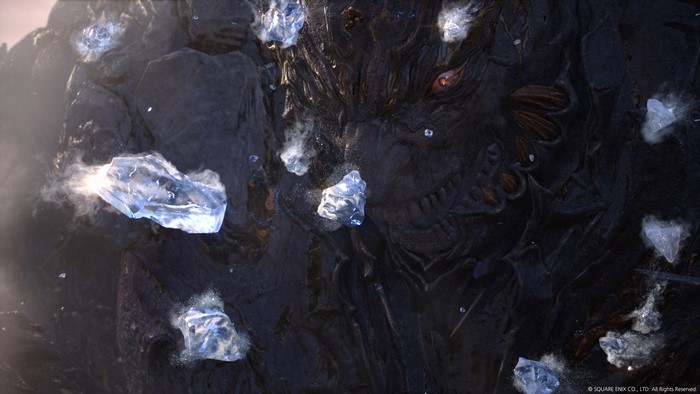 4K Final Fantasy XVI Ice Creature