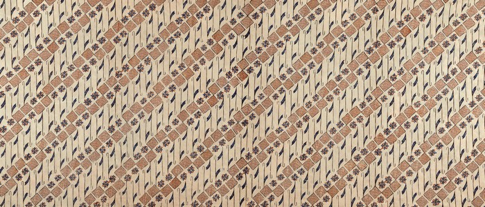 Fabric texture with geometric pattern