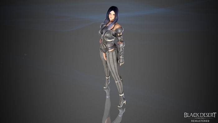 Woman in leather armor from Black Desert Online