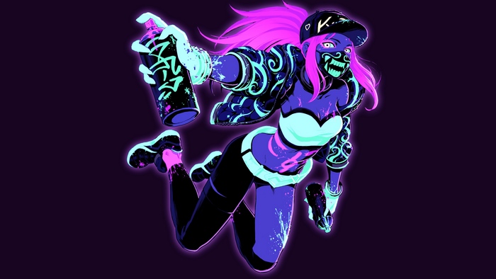 K/DA Akali 4K League of Legends