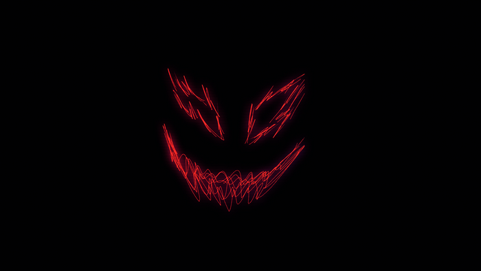 Dark Face HD, Black, Red, Smile, HD Wallpaper | Rare Gallery