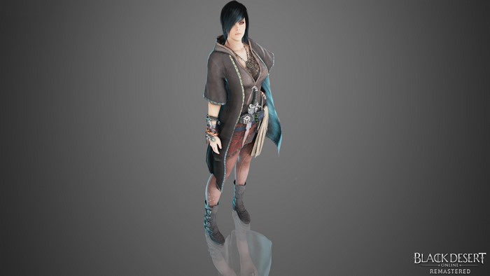 4K Black Desert Online character with tribal outfit