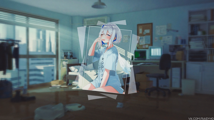 Kanata Amane from Hololive Virtual YouTuber 4K